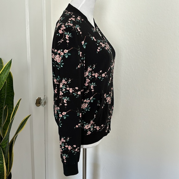 Dalia Floral Bomber Jacket size small - Picture 4 of 7